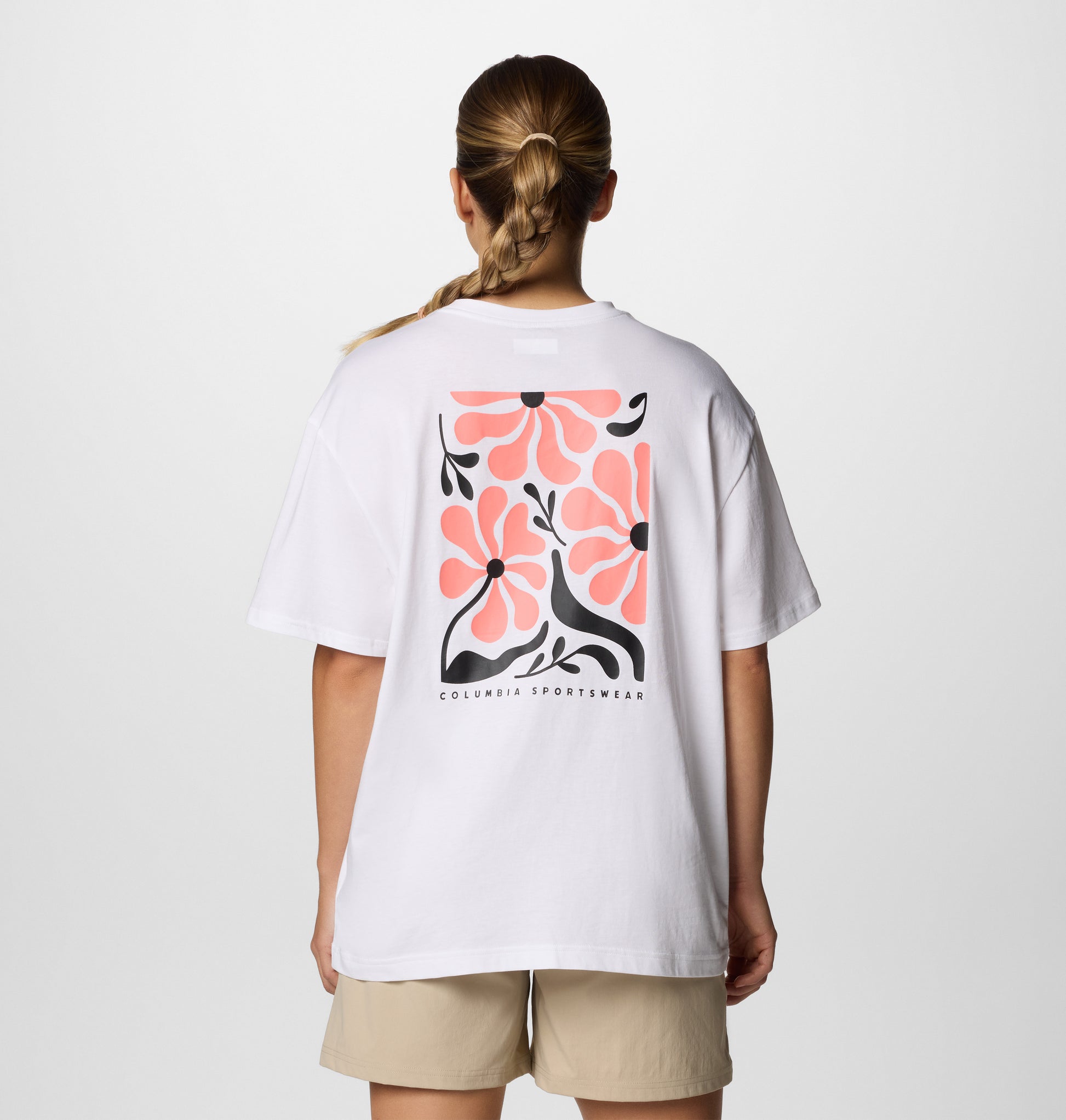 Camiseta para mujer de Columbia Rolling Bend™ Graphic Oversized Tee