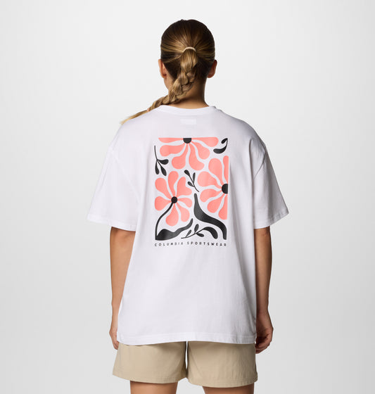 Camiseta para mujer de Columbia Rolling Bend™ Graphic Oversized Tee