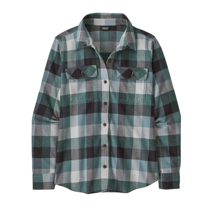 Camisa de franela para mujer de Patagonia W's L/S Organic Cotton MW Fjord Flannel Shirt