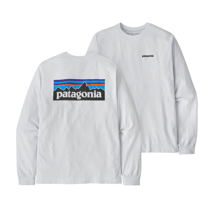 Camiseta de manga larga de Patagonia para hombre M's L/S P-6 Logo Responsibili-Tee